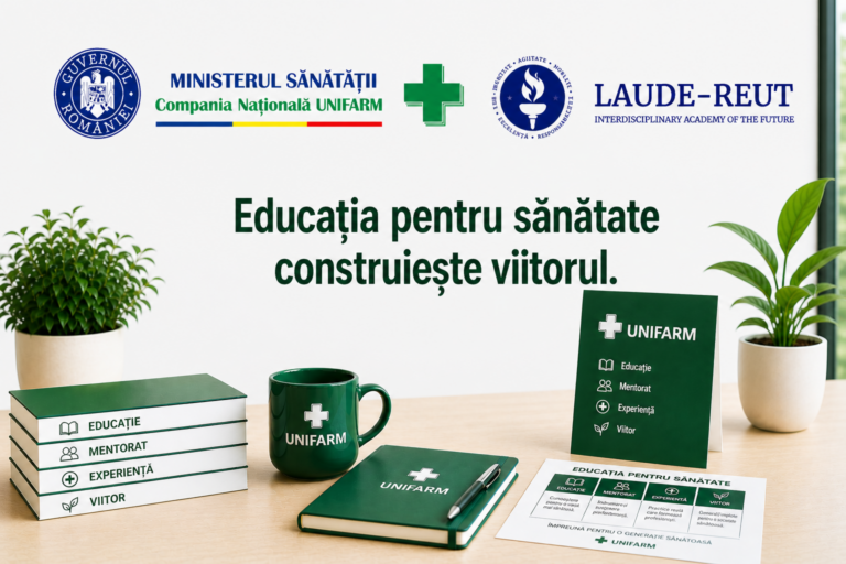 UNIFARM și Fundația Magna Cum Laude-Reut deschid un nou capitol în educația pentru sănătate